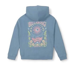 Billabong Youth Full Sun Graphic Hoodie Girls Small